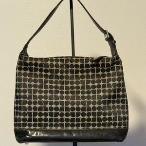 Rehab bag: Kate Spade Black and Gold